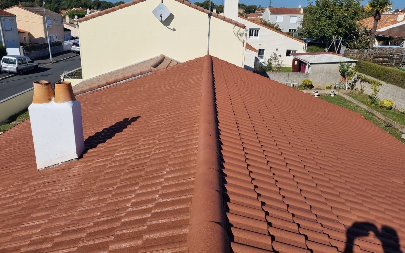 Toiture la roche sur yon avant