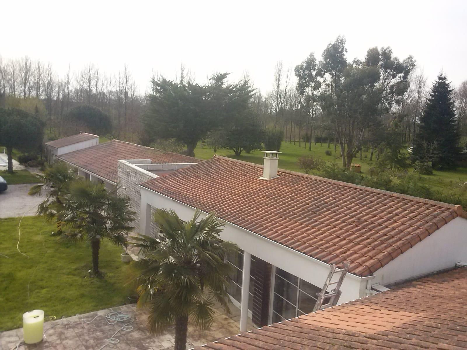 Nettoyage toiture la rabateliere 85250