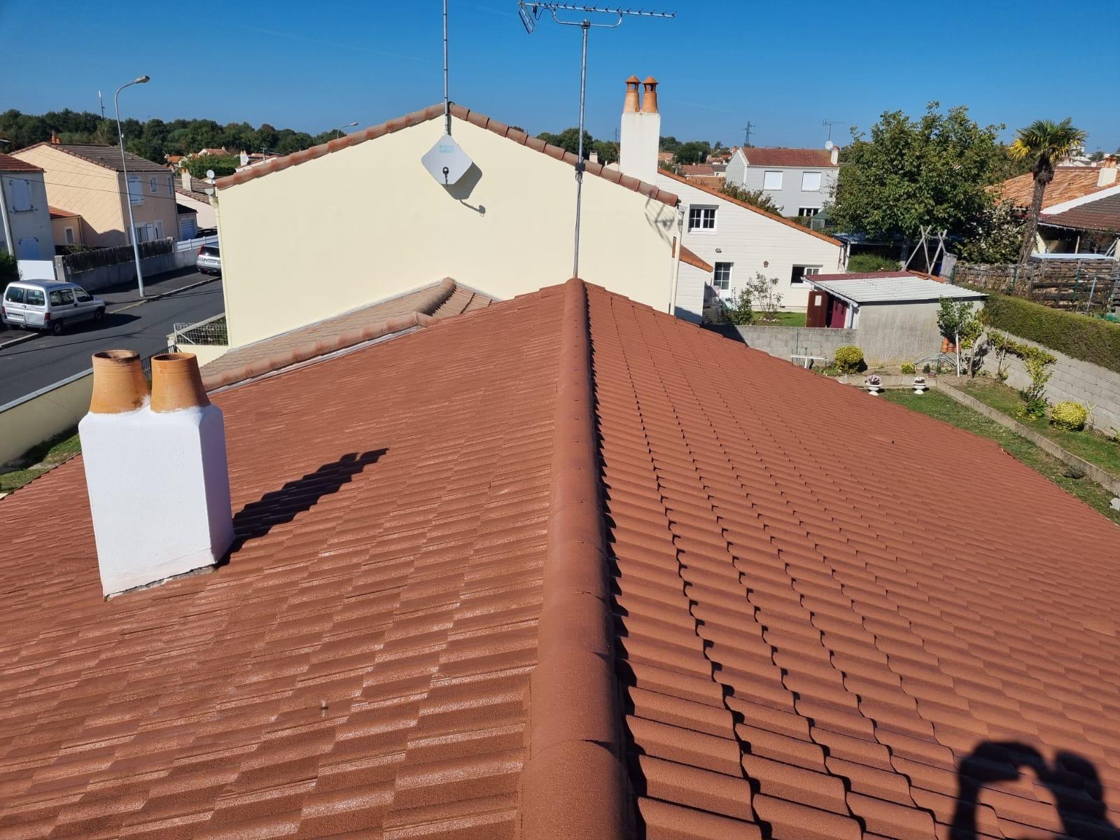 Nettoyage toiture rosnay 85320 après