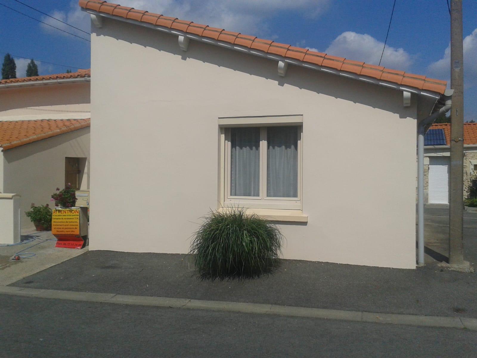 Ravalement facade ile d olonne 85340 après